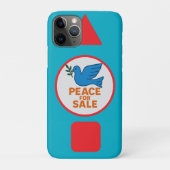 Vredesthema ontworpen telefoonhoesje Case-Mate iPhone case (Achterkant)