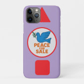 Vredesthema ontworpen telefoonhoesje Case-Mate iPhone case (Achterkant)