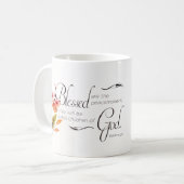 Vredestichters koffiemok (Voorkant links)