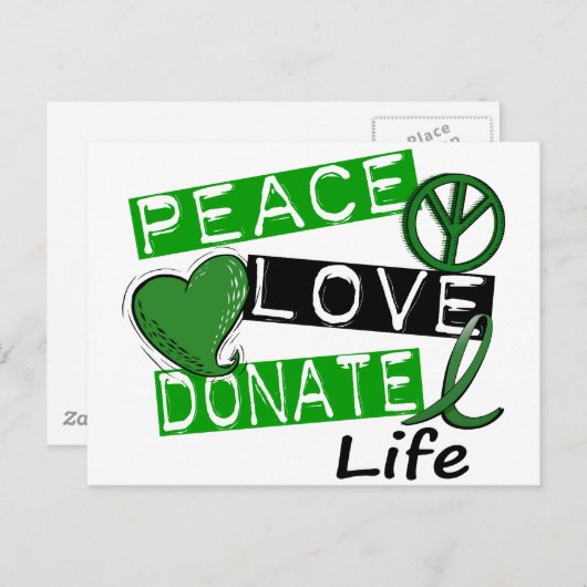 VREDESTIJD BRIEFKAART (Voorkant / Achterkant)