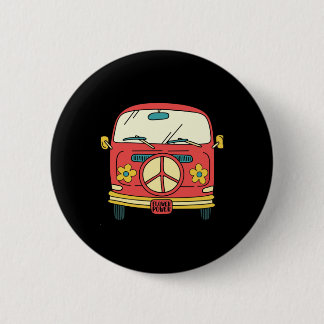  vredestopteken voor ventilatorkracht Microbus Van Ronde Button 5,7 Cm