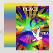 Vredesuitnodiging Kaart (Voorkant / Achterkant)