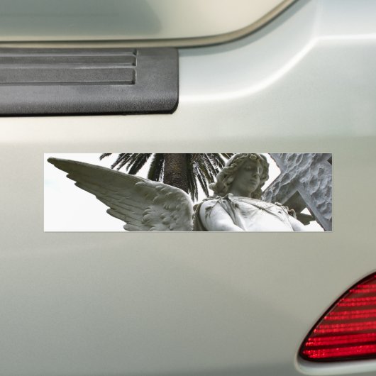 Vredesval Bumpersticker (Op auto)