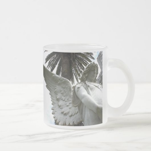 Vredesval Matglas Koffiemok (Rechts)