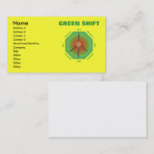 Vredesventilator - Ga groen Visitekaartje (Voorkant / Achterkant)