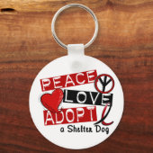 VREDESVERLIES AANNEMEN EEN BRANDDOP SLEUTELHANGER (Voorkant)