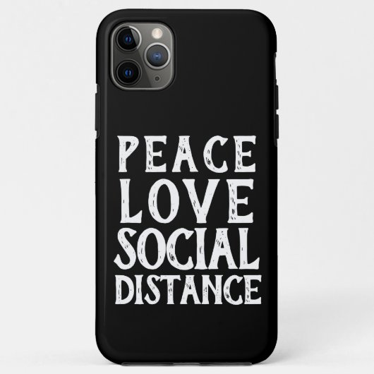 VREDESVERLIES SOCIALE AFSTAND | Case-Mate iPhone CASE (Achterkant)