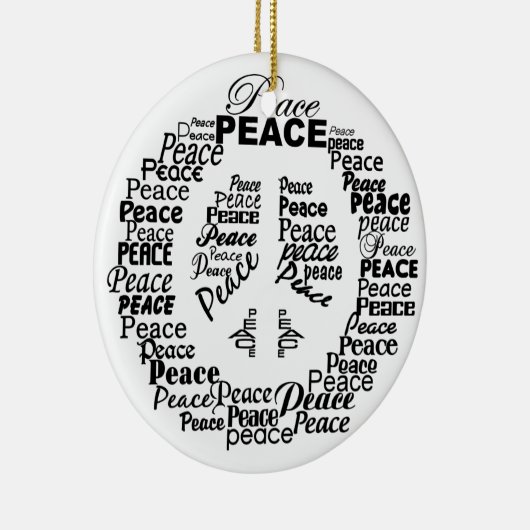 Vredesversiering Keramisch Ornament (Rechts)