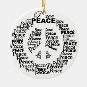 Vredesversiering Keramisch Ornament