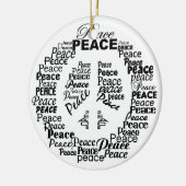 Vredesversiering Keramisch Ornament (Links)