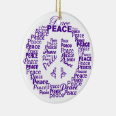 Vredesversiering Keramisch Ornament (Rechts)