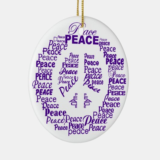 Vredesversiering Keramisch Ornament (Rechts)