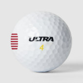 Vredesvlag van de Verenigde Staten Golfballen (Logo)