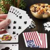 Vredesvlag van de Verenigde Staten Pokerkaarten (Insitu)
