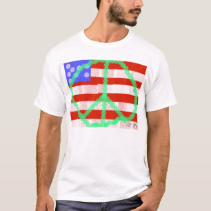 Vredesvlag van Frank Moore T-shirt
