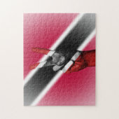 Vredesvlag van Trinidad en Tobago. Legpuzzel (Verticaal)