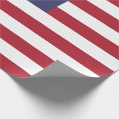 Vredesvlag Verenigde Staten Cadeaupapier (Hoek)