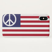 Vredesvlag Verenigde Staten Case-Mate iPhone Case (Achterkant (horizontaal))