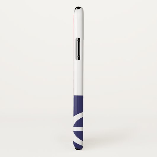 Vredesvlag Verenigde Staten Case-Mate iPhone Case (Achterkant / rechts)