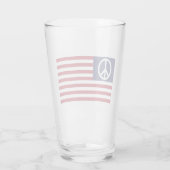 Vredesvlag Verenigde Staten Glas (Achterkant)
