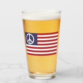 Vredesvlag Verenigde Staten Glas