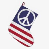 Vredesvlag Verenigde Staten Grote Kerstsok (Voorkant (Hangend))