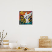 vredesvlucht poster (Keuken)