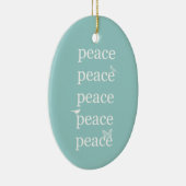 Vredesvogels Keramisch Ornament (Rechts)