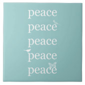 Vredesvogels Tegeltje (Voorkant)