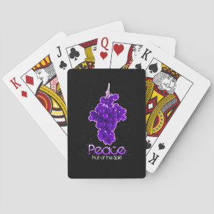 Vredesvruchten van het speelkaartdek voor gedistil pokerkaarten
