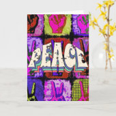 VredesWenskaart Kaart (Gele Bloem)