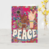 VredesWenskaart Kaart (Gele Bloem)