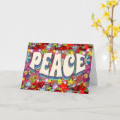 VredesWenskaart Kaart (Gele Bloem)