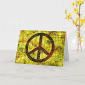 VredesWenskaart Kaart (Gele Bloem)