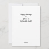 Vredeswenskaart voor op Pluto Feestdagenkaart (Achterkant)