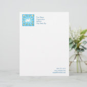 Vredeswereld Briefhoofd Ontwerp (Staand voorkant)