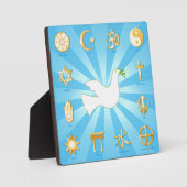 Vredeswereld Fotoplaat (Voorkant)