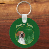 Vredeswijzer Sleutelhanger (Achterkant)