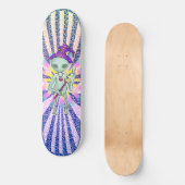Vredeswizard buitenaards skateboard (Voorkant)