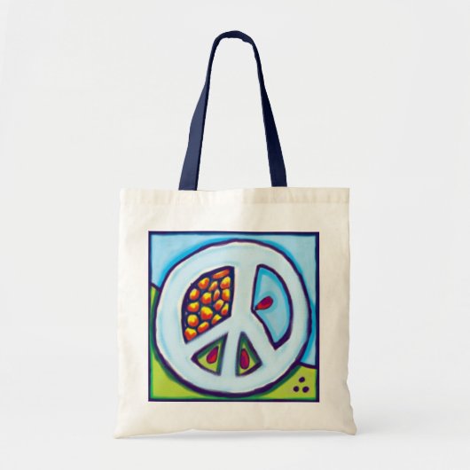 vredeszak. PAIX Tote Bag (Voorkant)