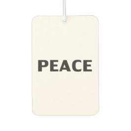 Vredeszwarte witte minimalistische moderne eenvoud luchtverfrisser