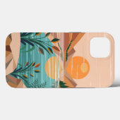 Vredig bergmeer zonsondergang landschap Case-Mate iPhone case (Achterkant (horizontaal))