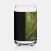 Vredig groen bospad Washington Blikvorm Glas (Rechts)
