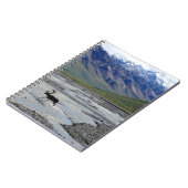 VREDIG LANDSCHAP MET RENDIEREN NOTITIEBOEK (Linkerzijde)