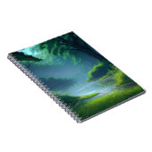 Vredig moeras in het Verdant Bos Notitieboek (Rechterzijde)