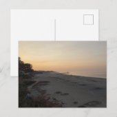Vredig strand briefkaart (Voorkant / Achterkant)