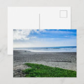 Vredig zandstrand briefkaart (Voorkant / Achterkant)