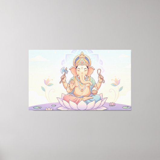 Vredige Aanwezigheid Canvas Afdruk (Voorkant)