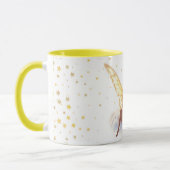 Vredige elegante fee gloed lucht luchtig en licht mok (Links)