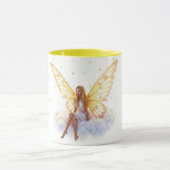 Vredige elegante fee gloed lucht luchtig en licht mok (Midden)